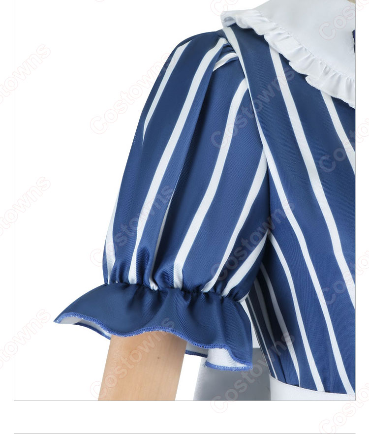 女神のカフェテラス 千代田莉々歌 高崎舞乙 宗谷萌美 吉野碧流 ヴァレンティーナ吾妻 コスプレ衣装 メイド服-9