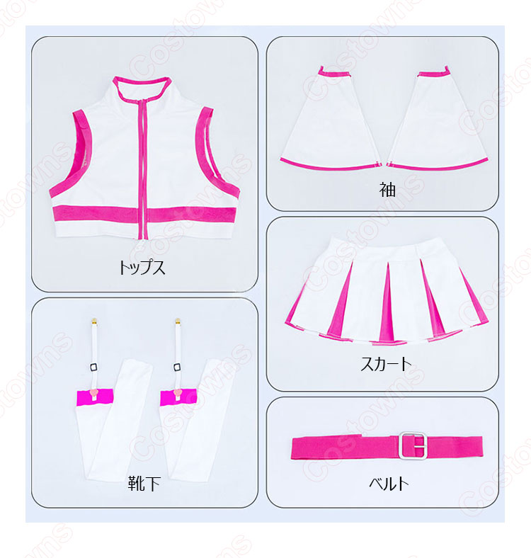 2.5次元の誘惑 天乃リリサ リリエル コスプレ衣装-6