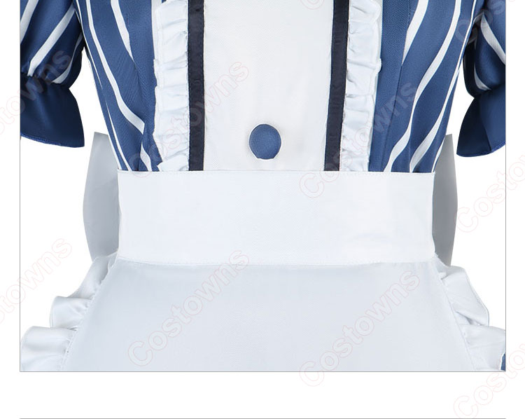 女神のカフェテラス 千代田莉々歌 高崎舞乙 宗谷萌美 吉野碧流 ヴァレンティーナ吾妻 コスプレ衣装 メイド服-7