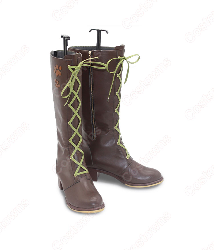 ウマ娘 プリティーダービー マンハッタンカフェ 柳緑小夜 コスプレ靴-3