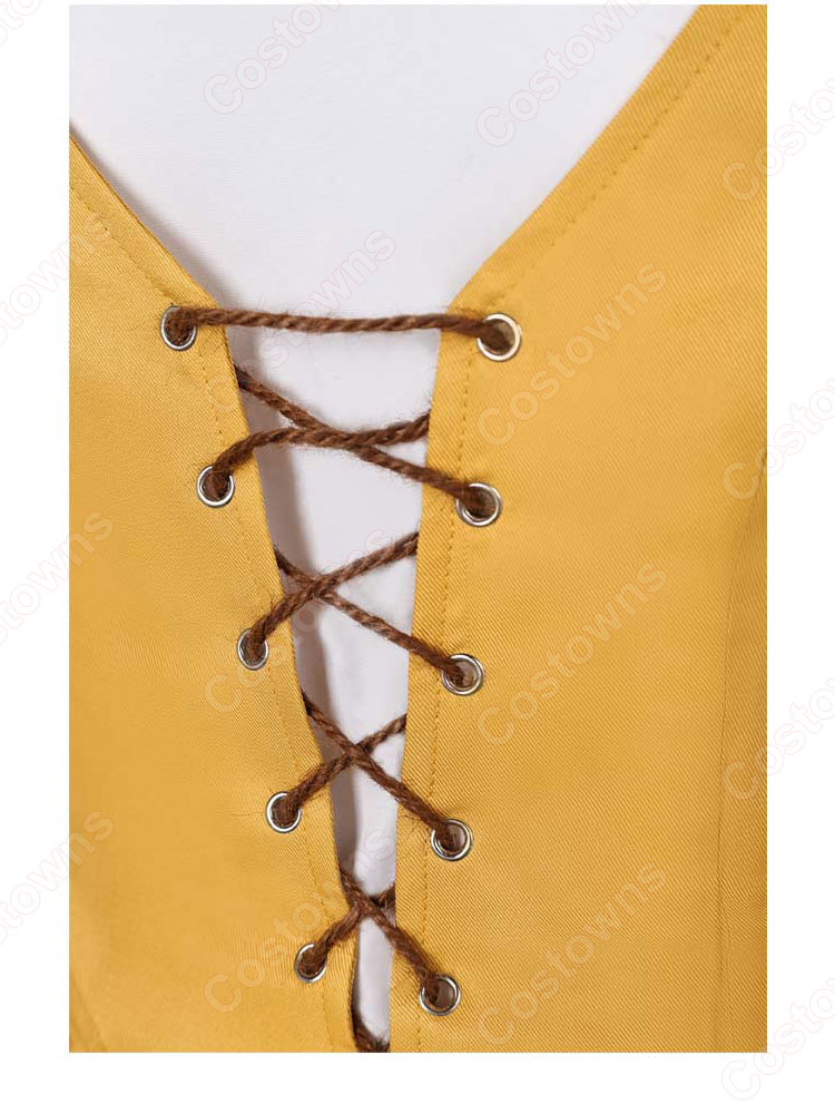 ファイナルファンタジーXVI エアリス・ゲインズブール コスプレ衣装 ワンピース-6