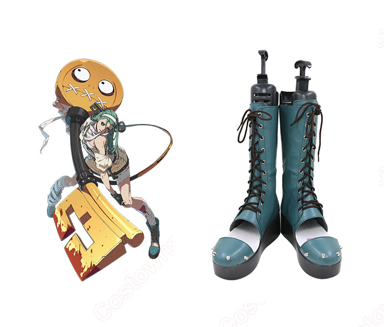 GUILTY GEAR -STRIVE- A.B.A コスプレ靴-1