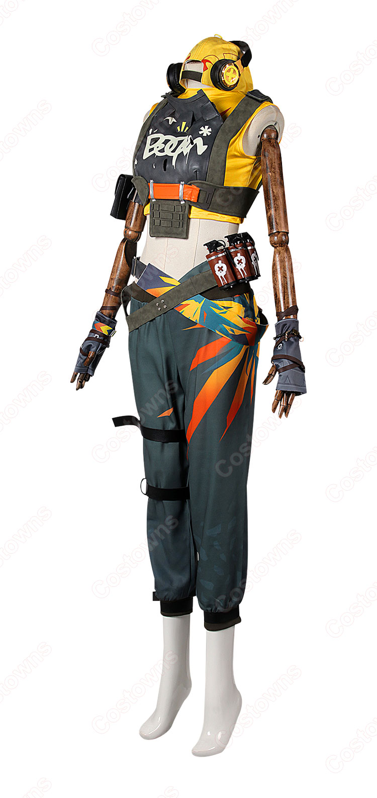 VALORANT レイズ (Raze) コスプレ衣装-4