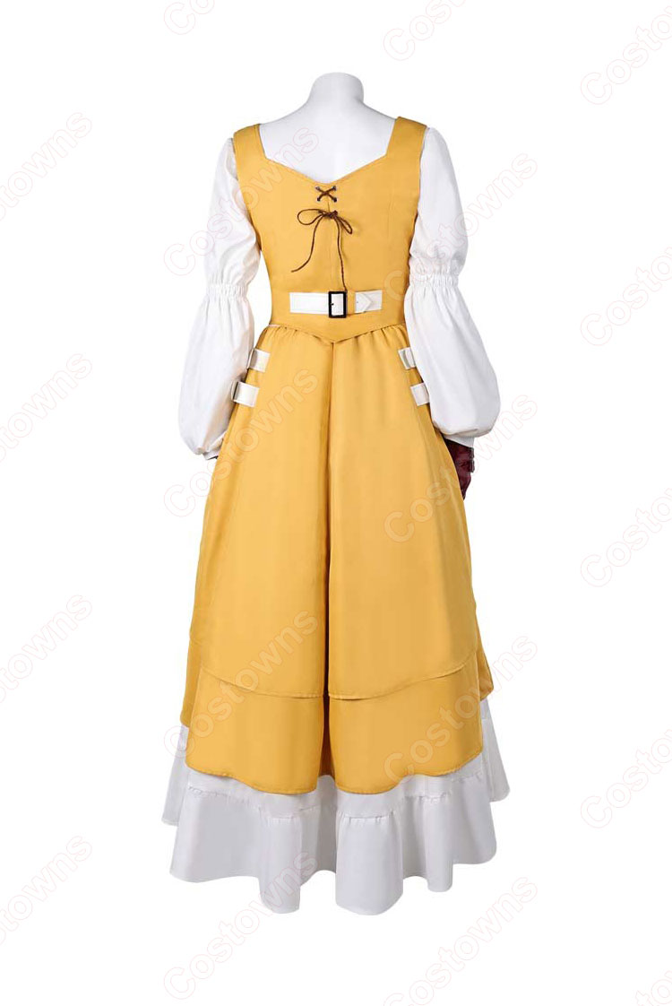 ファイナルファンタジーXVI エアリス・ゲインズブール コスプレ衣装 ワンピース-4