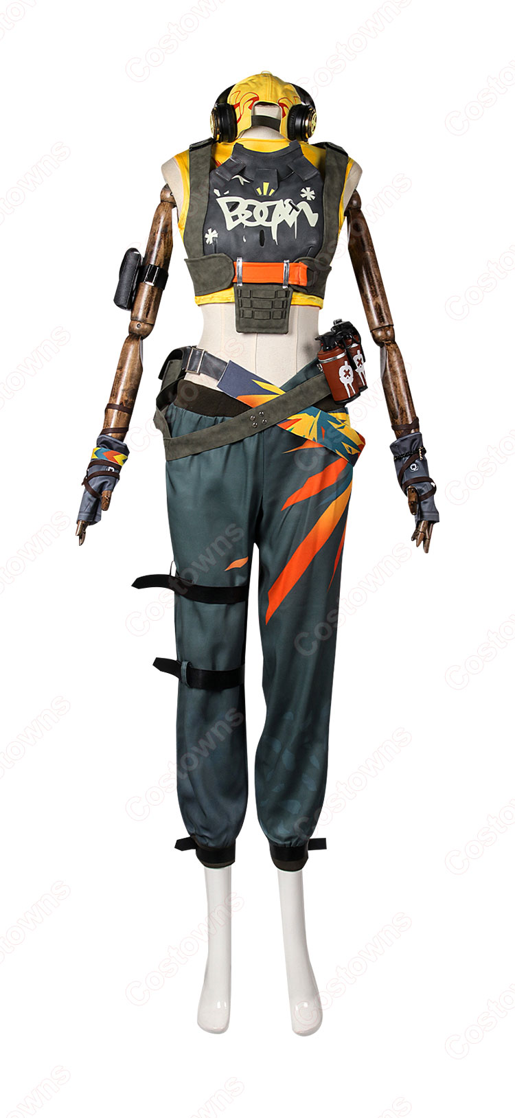 VALORANT レイズ (Raze) コスプレ衣装-2