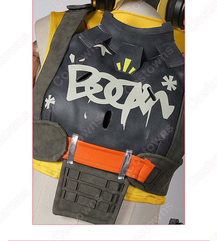 VALORANT レイズ (Raze) コスプレ衣装-11