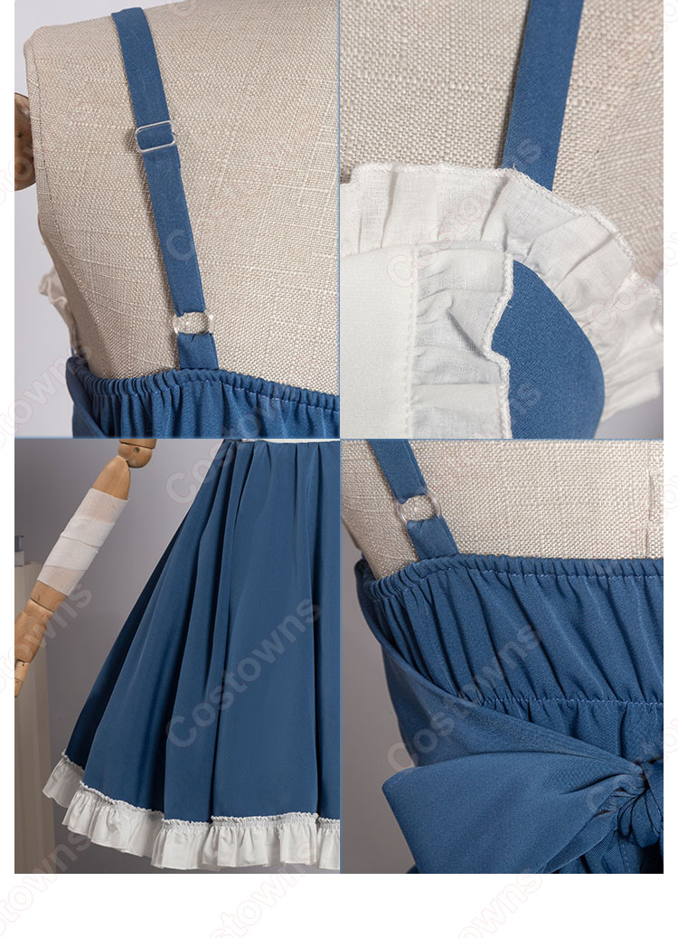 中二病でも恋がしたい！ 小鳥遊六花 コスプレ衣装 ワンピース-7