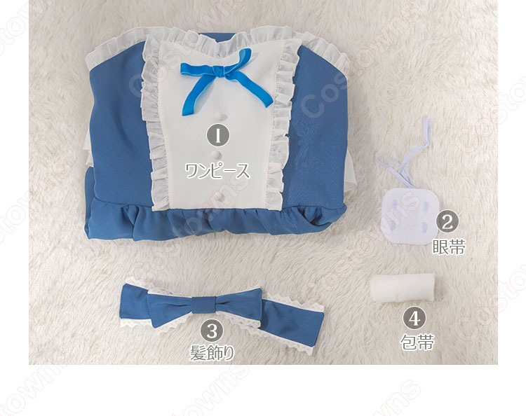 中二病でも恋がしたい！ 小鳥遊六花 コスプレ衣装 ワンピース-10