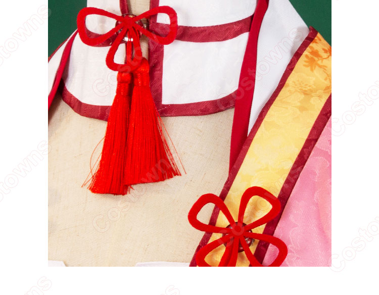 千恋*万花 朝武芳乃 巫女姫様 コスプレ衣装-7