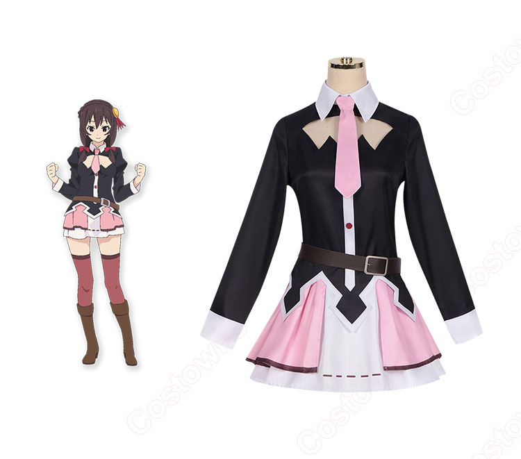 この素晴らしい世界に祝福を! ゆんゆん コスプレ衣装-1