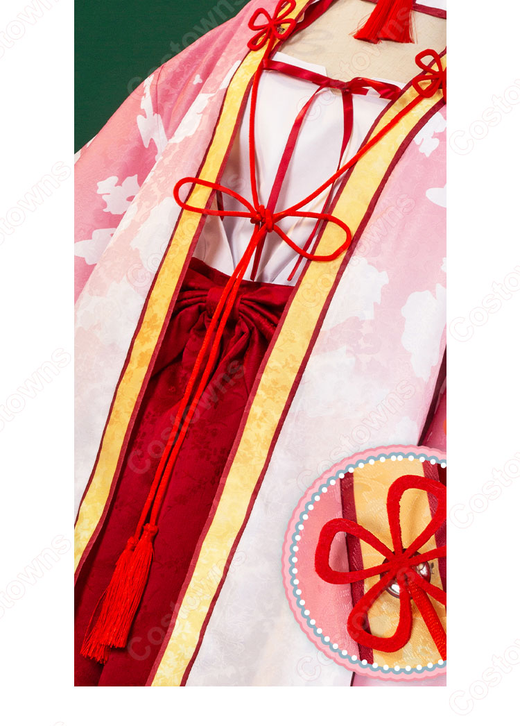 千恋*万花 朝武芳乃 巫女姫様 コスプレ衣装-8