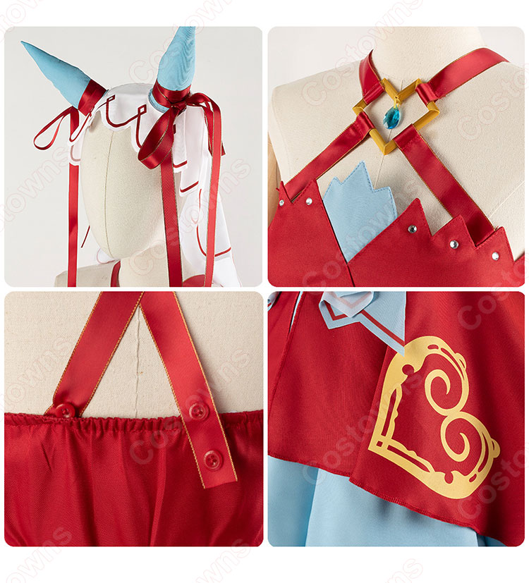 ウマ娘 プリティーダービー スティルインラブ 勝負服 コスプレ衣装-9