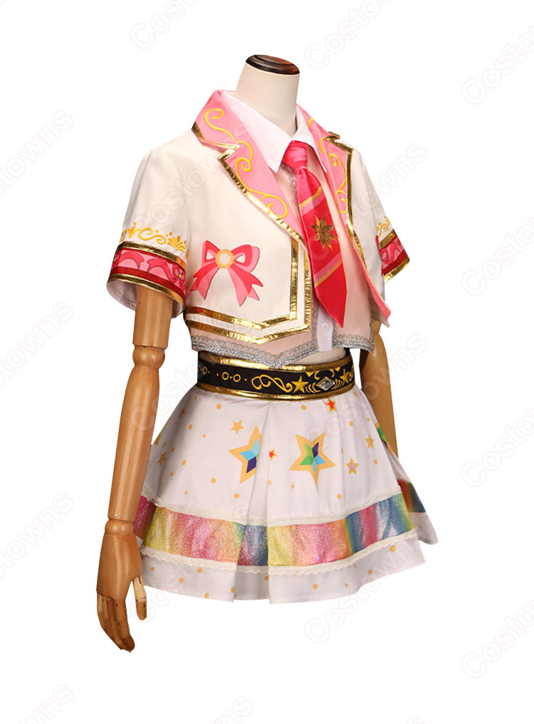 アイカツオンパレード! ヒラリ/ヒトリ/キラリ 星宮いちご コスプレ衣装-3