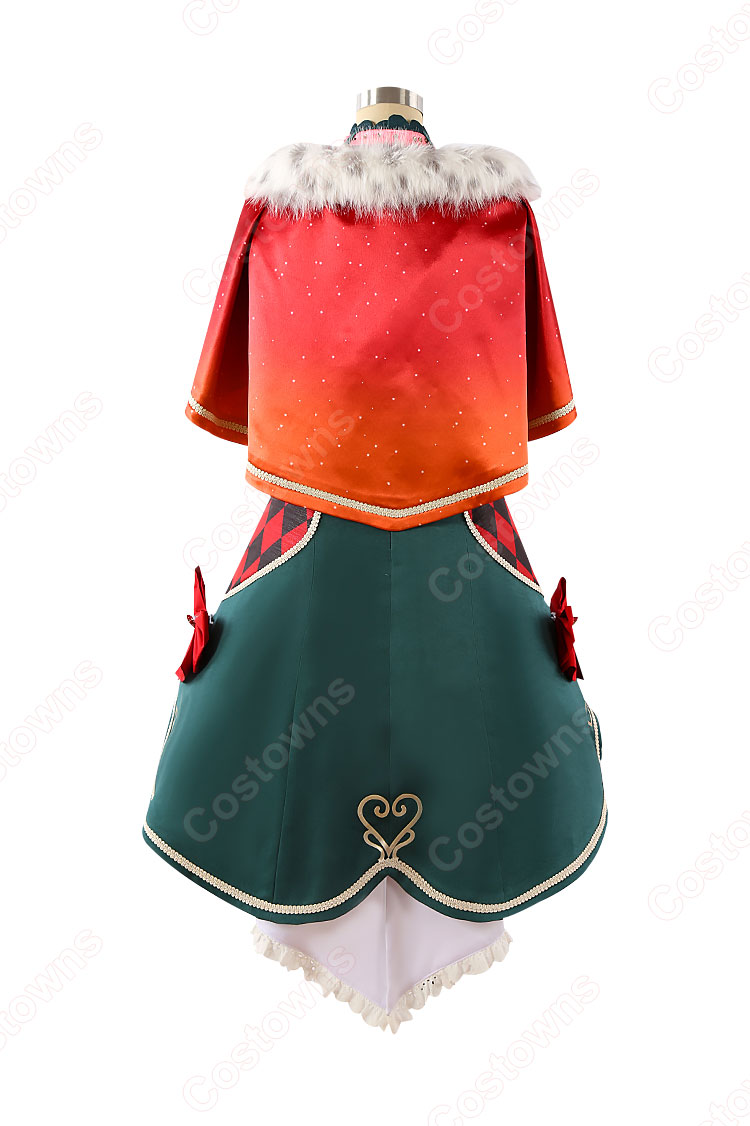 プロジェクトセカイ カラフルステージ! feat. 初音ミク 憧れに向かって 草薙寧々 クイーン・オブ・ハート コスプレ衣装-4