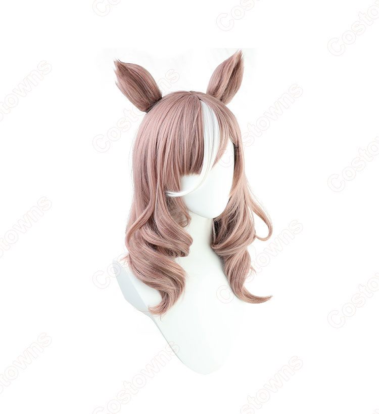 ウマ娘 プリティーダービー マチカネタンホイザ コスプレウィッグ-3