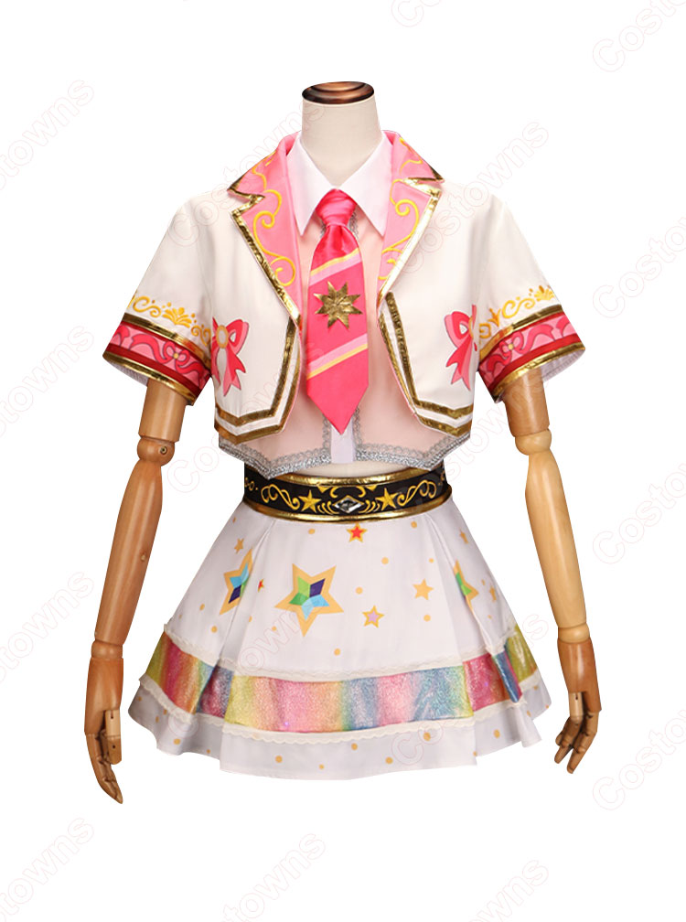 アイカツオンパレード! ヒラリ/ヒトリ/キラリ 星宮いちご コスプレ衣装-2