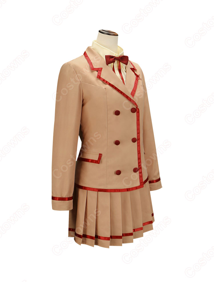 夢色パティシエール 天野いちご コスプレ衣装 制服-3