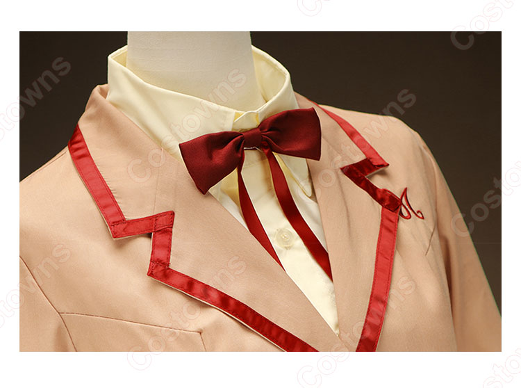 夢色パティシエール 天野いちご コスプレ衣装 制服-5