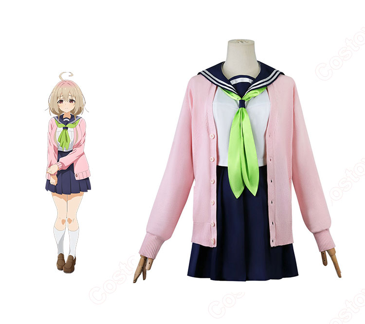 しかのこのこのここしたんたん 狸小路絹 コスプレ衣装-1