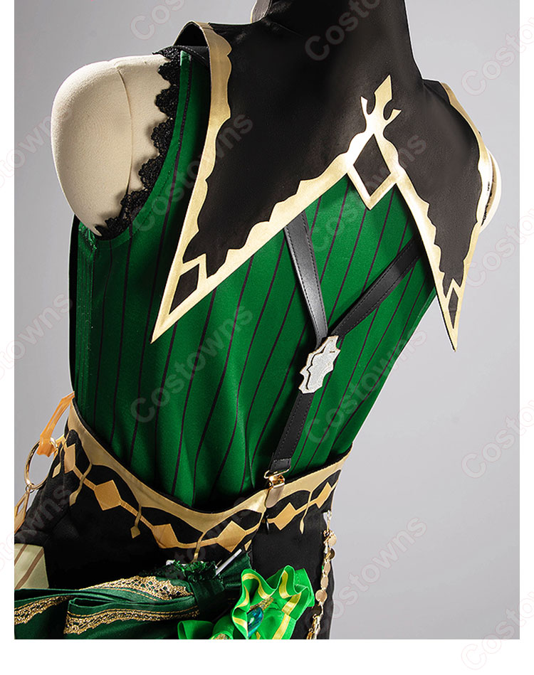 ウマ娘 プリティーダービー サトノクラウン 勝負服 コスプレ衣装-7