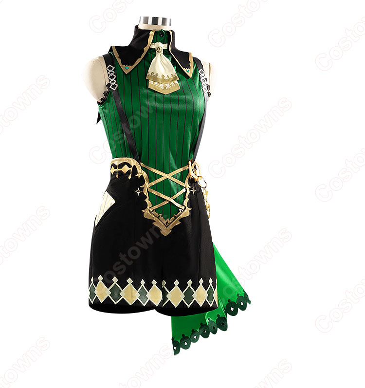 ウマ娘 プリティーダービー サトノクラウン 勝負服 コスプレ衣装-4