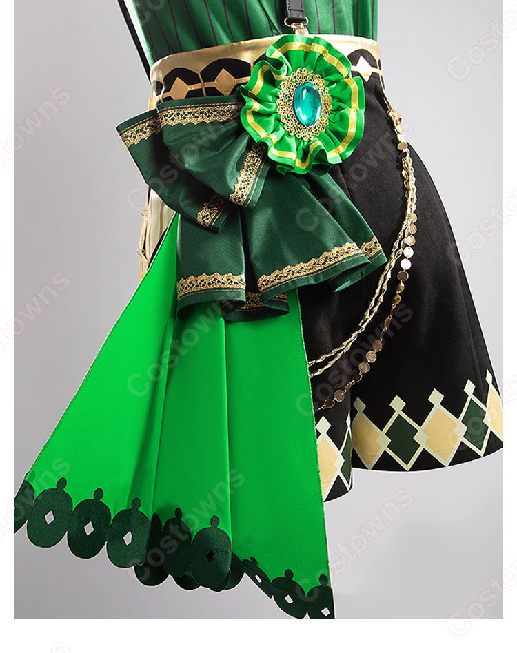 ウマ娘 プリティーダービー サトノクラウン 勝負服 コスプレ衣装-11