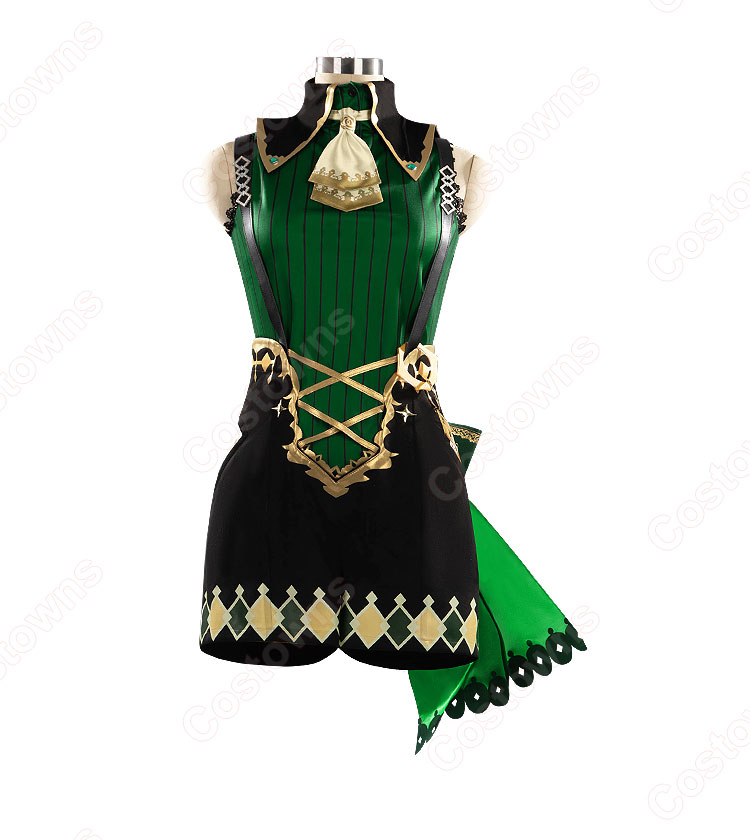 ウマ娘 プリティーダービー サトノクラウン 勝負服 コスプレ衣装-2