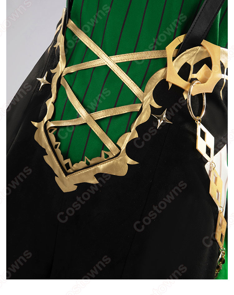 ウマ娘 プリティーダービー サトノクラウン 勝負服 コスプレ衣装-9