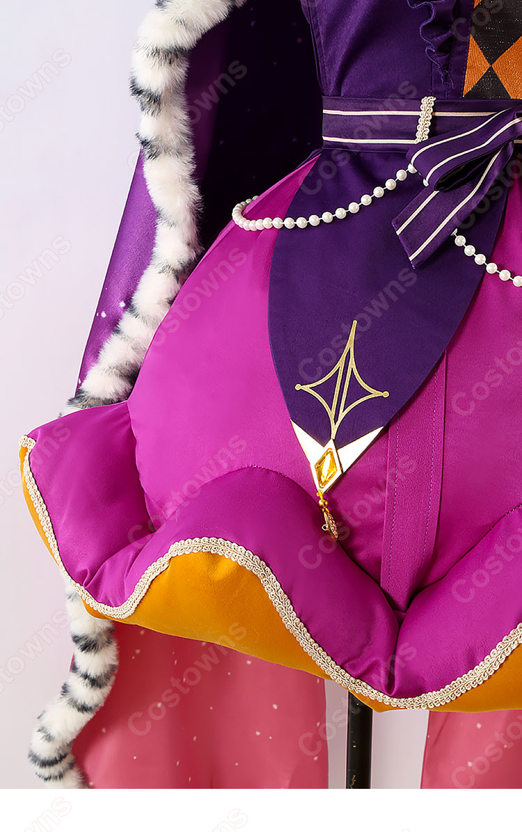 プロジェクトセカイ カラフルステージ! feat. 初音ミク 一緒に考えよう 鳳えむ クイーン・オブ・ダイヤ コスプレ衣装-8