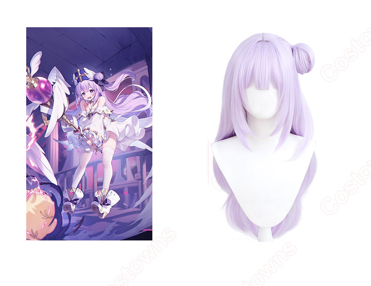 送料無料 日本 アズールレーン ユニコーン ホワイト・マイ・エンジェル ヘアエクステンション・かつら・アクセサリ