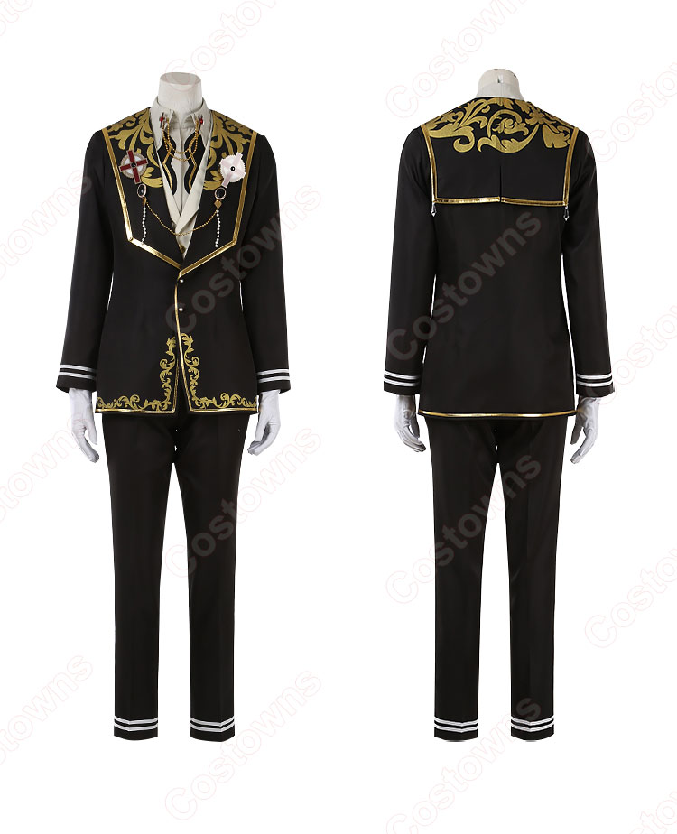 あんさんぶるスターズ!! 風早巽 ブレッシングブラック コスプレ衣装-6