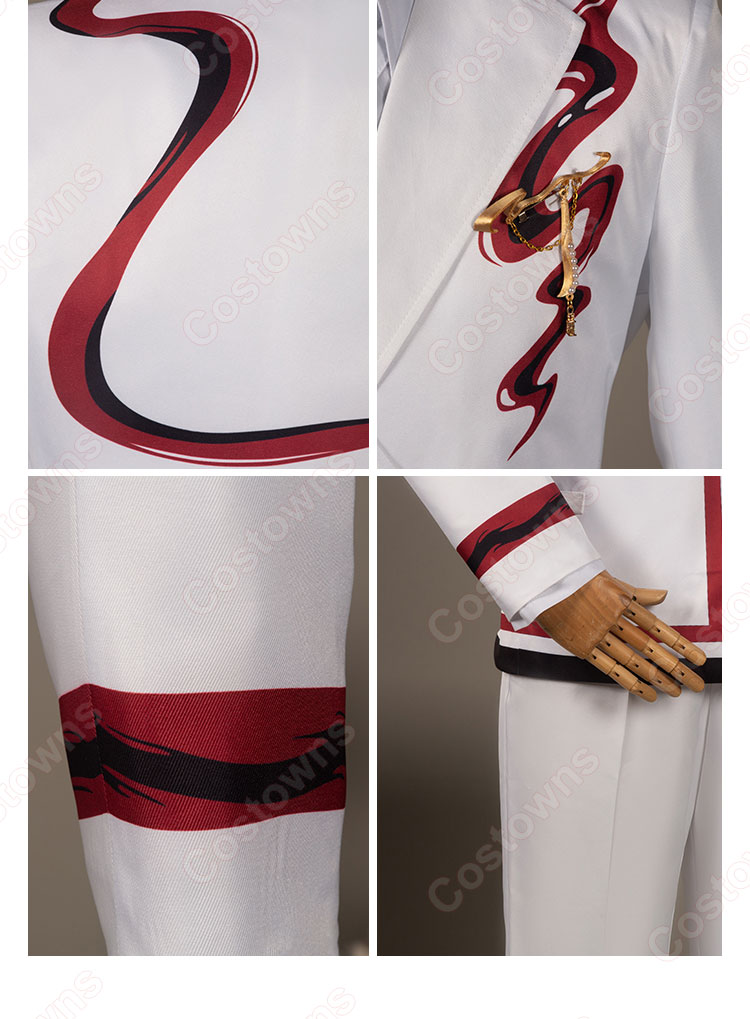 恋と深空 ホムラ 花の名のもとに コスプレ衣装-6