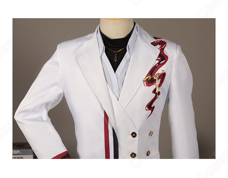 恋と深空 ホムラ 花の名のもとに コスプレ衣装-4