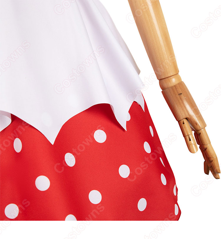 【推しの子】 有馬かな コスプレ衣装 (帽子、ワンピース、蝶結び、コルセットベルト、靴下)-8