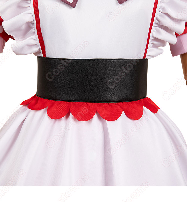 【推しの子】 有馬かな コスプレ衣装 (帽子、ワンピース、蝶結び、コルセットベルト、靴下)-7