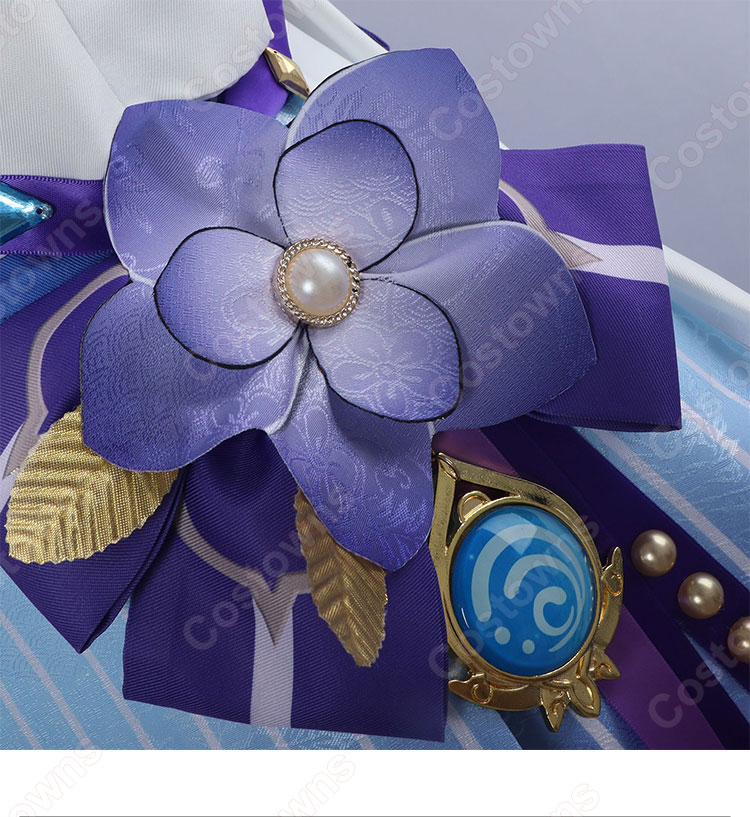 原神 ニィロウ 東風はこぶ花の吐息 コスプレ衣装-6