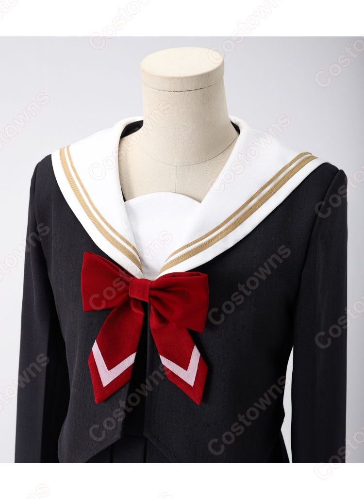 時々ボソッとロシア語でデレる隣のアーリャさん アリサ・ミハイロヴナ・九条 コスプレ衣装 制服-4