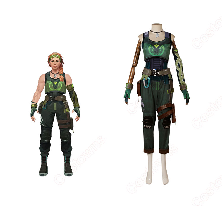 VALORANT スカイ コスプレ衣装-1