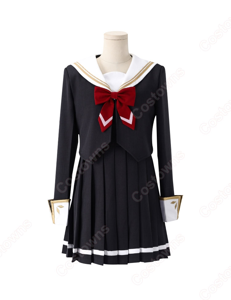 時々ボソッとロシア語でデレる隣のアーリャさん アリサ・ミハイロヴナ・九条 コスプレ衣装 制服-1