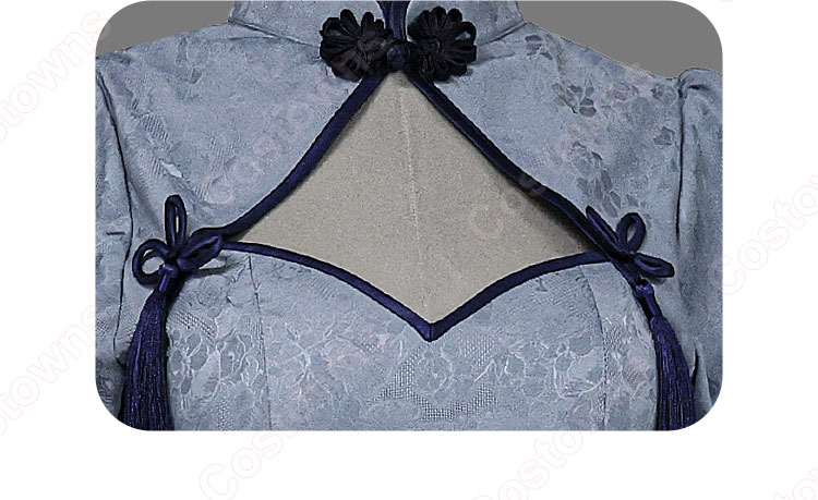 FAIRY TAIL ジュビア・ロクサー チャイナ服 コスプレ衣装-7