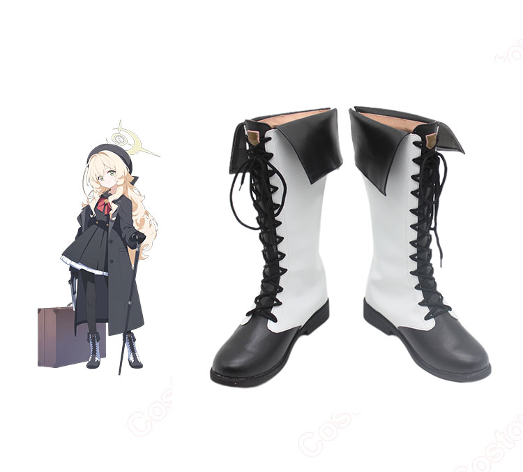 ブルーアーカイブ ニヤニヤ教授 コスプレ靴-1