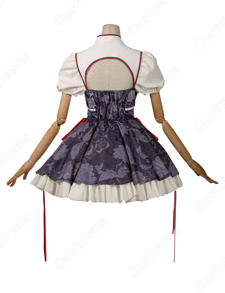 終わりのセラフ クルル・ツェペシ 中華風 コスプレ衣装-4