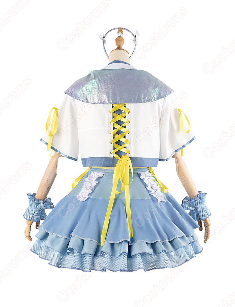 学園アイドルマスター 世界一可愛い私 藤田ことね コスプレ衣装-5