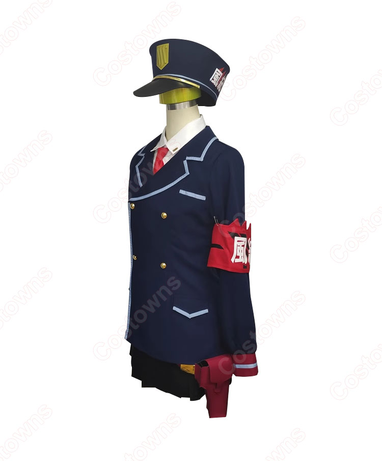 ブルーアーカイブ 風紀委員会のモブ コスプレ衣装-3