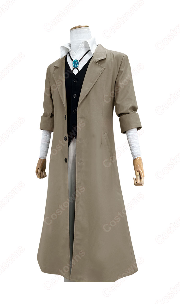 文豪ストレイドッグス 太宰治 コスプレ衣装-4