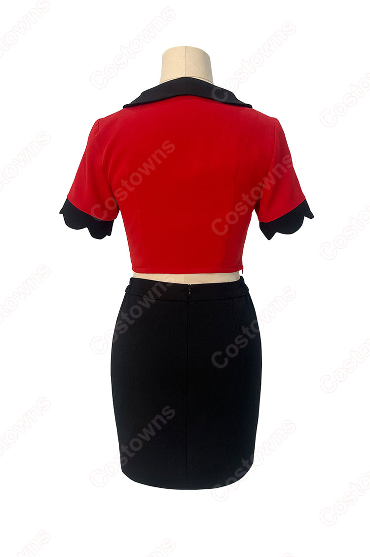 ハズビンホテル　ヴァギー　バギー　コスプレ　フルセット ハズビンホテル Hazbin Hotel バギー Vaggie コスプレ衣装