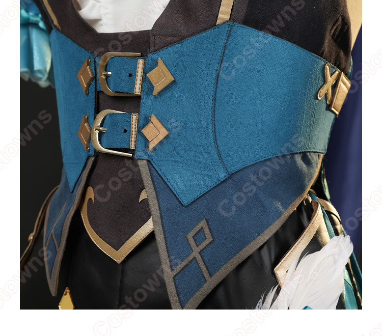 原神 綺良々 麗しき怪傑 コスプレ衣装-9