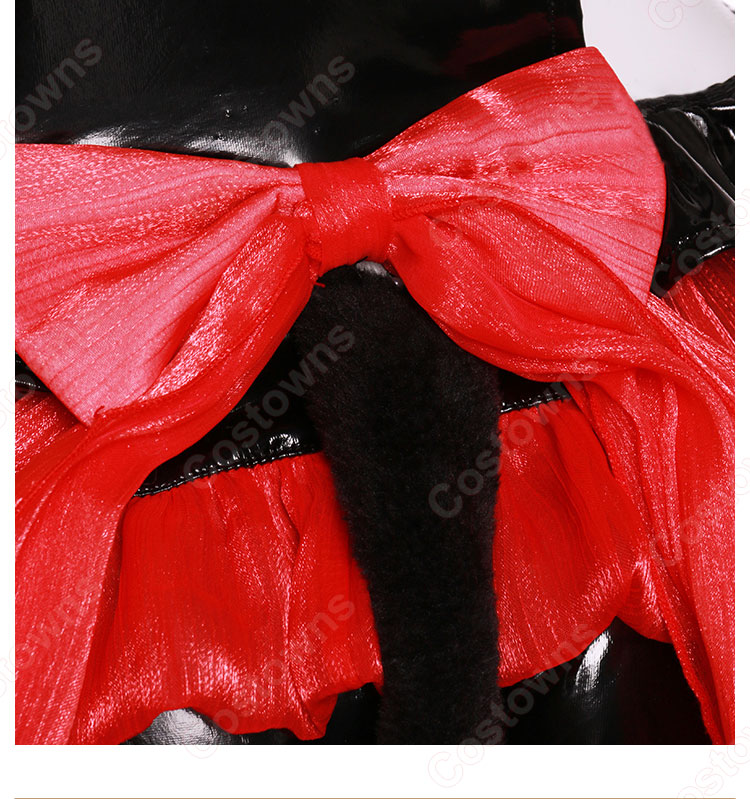 デート・ア・バレット 時崎狂三 猫耳 コスプレ衣装-9