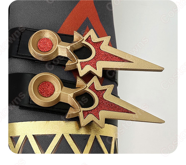 原神 マーヴィカ 炎神 コスプレ衣装-10