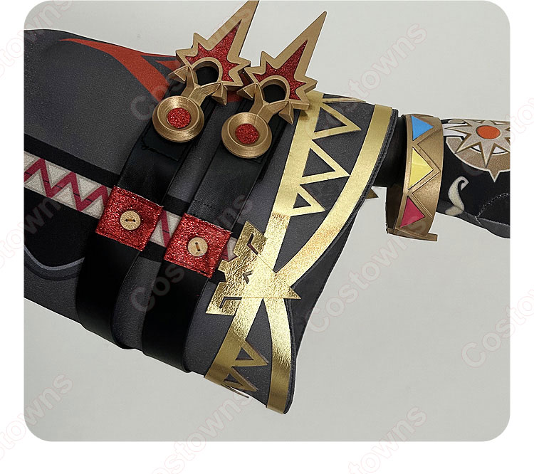 原神 マーヴィカ 炎神 コスプレ衣装-13